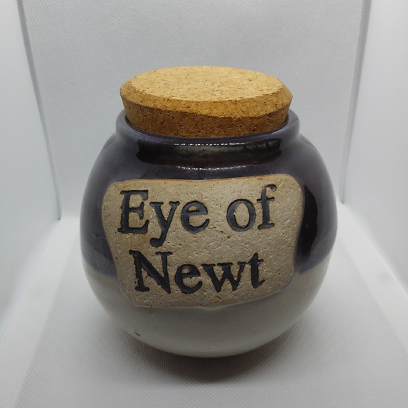 Other - Pottery Eye of Newt Jar With Cork Lid
